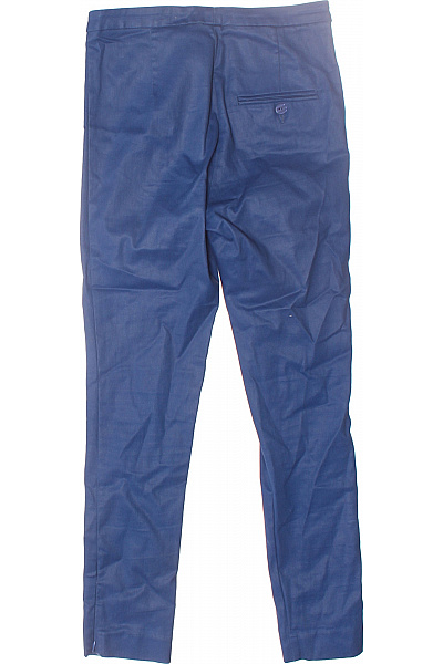 Dámské Kalhoty Modré MANGO Vel. 38