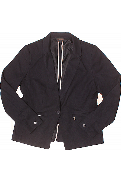 Next Dámské černé polyesterové vypasované sako elegantní jednořadé s jedním knoflíkem Velikost EU 42 | Next | obrázek 2