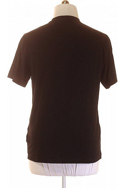 Jednoduché Pánské Tričko Černé Vel. L