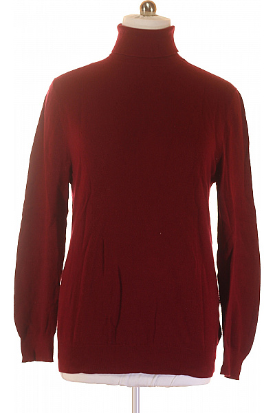 Pánský Svetr Vínový Second Hand Vel. XL