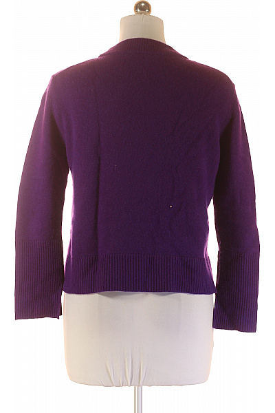 ROSA & ME Dámský Pulovr Vlněný Fialový Vel. M