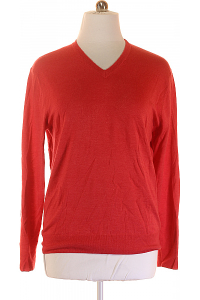 Pánský Svetr Červený HACKETT Vel. XL