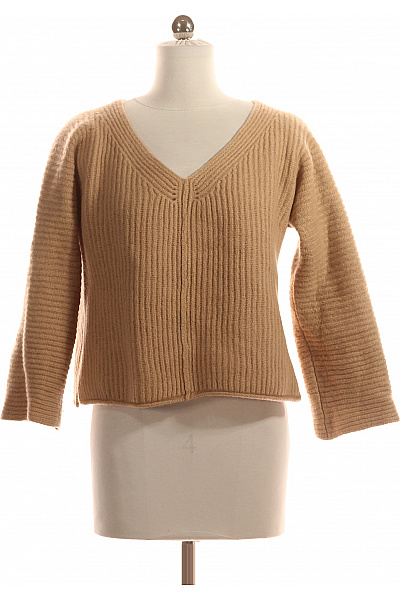 MARCCAIN Dámský Svetr Vlněný Hnědý