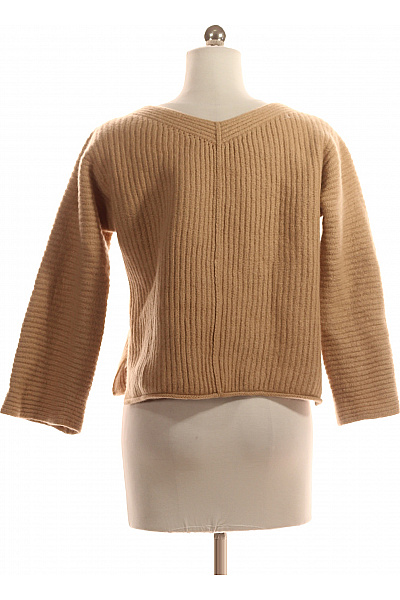 MARCCAIN Dámský Svetr Vlněný Hnědý