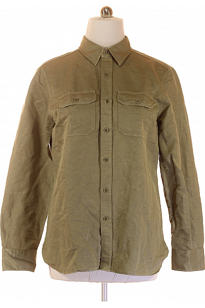 Pánská Košile Zelená Vel. 42