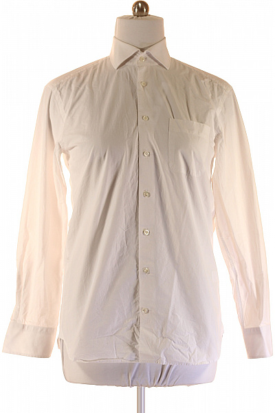 Van Laack Pánská Košile Jednobarevná Bílá Vel. 40 | van Laack | obrázek 2