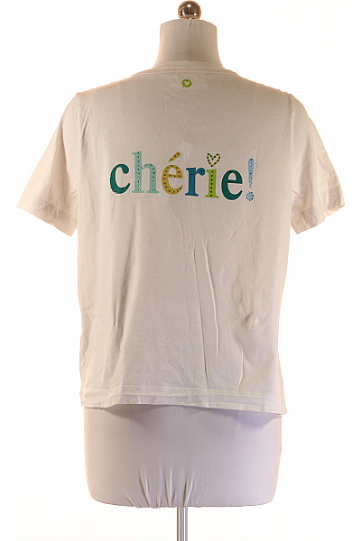 Cartoon Dámské Tričko Bílé Vel. 40