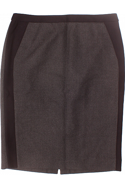 J.CREW Balonová  Sukně Vlněná Šedá