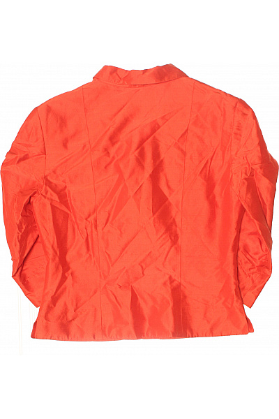 TARA JARMON Oranžový elegantní blejzr s jedním knoflíkem Velikost 38 | TARA JARMON | obrázek 3