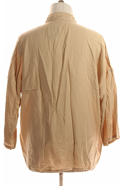 Společenská Dámská Košile Hnědá Second hand Vel. L/XL | Sublevel | obrázek 2