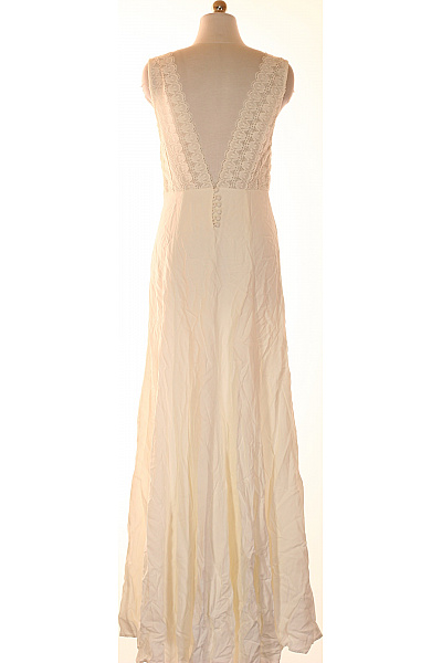 IVY & OAK Dlouhé krajkové šaty bez rukávů letní boho Vel. 38 | IVY & OAK | obrázek 3