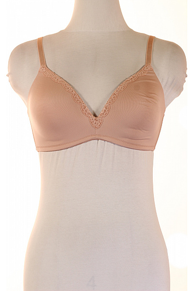 Ellen Tracy Dámská podprsenka trojúhelníková hladká krajková béžová Velikost 34C | Ellen Tracy | obrázek 2