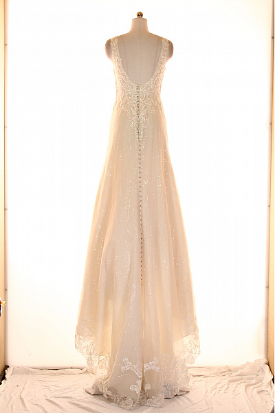 Šaty Béžové Vel. 36 | Unimoda | obrázek 2