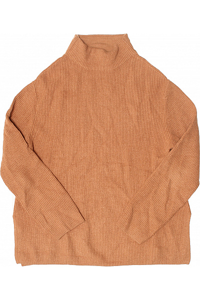 S.OLIVER Dámský žebrovaný Rolák Teplý Podzimní Volný Přes Hlavu Velikost 40