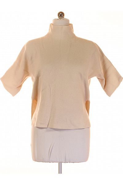 Dámský Svetr Vlněný Béžový Vel. 38