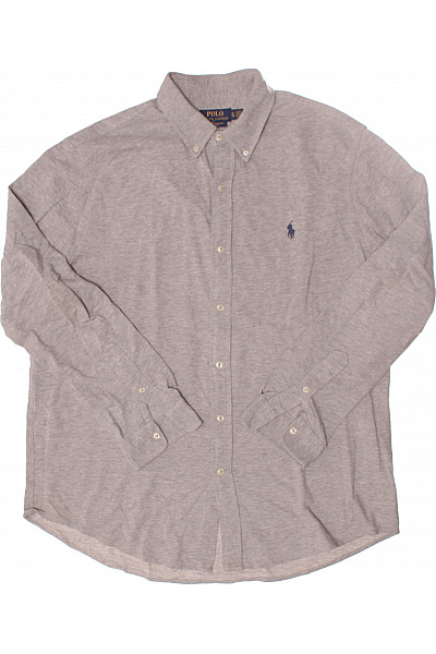 Ralph Lauren Pánská Košile Šedá Vel. XL