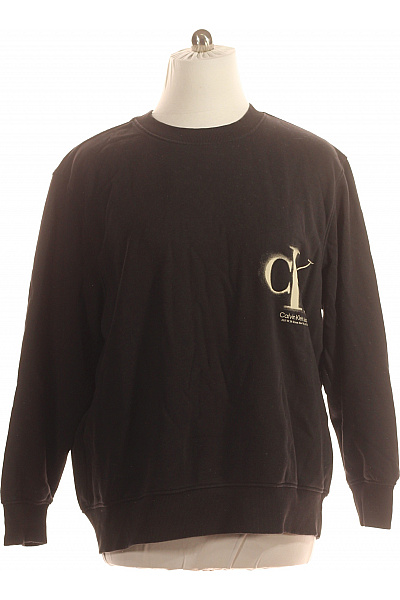 Pánská Mikina Černá Calvin Klein