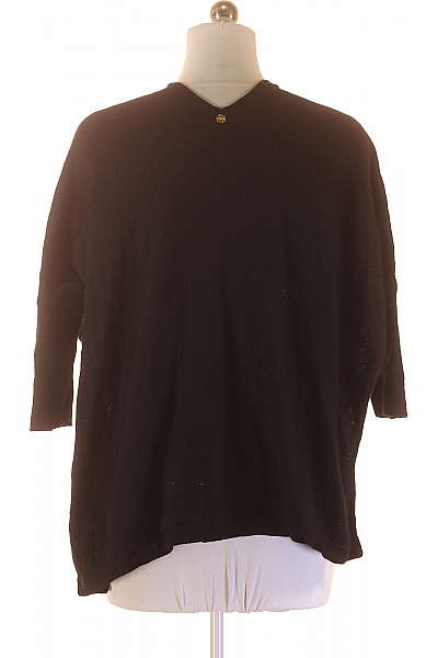 RICH&ROYAL Černý dámský lehký volný asymetrický kardigan bez zapínání Velikost XS | RICH&ROYAL | obrázek 3