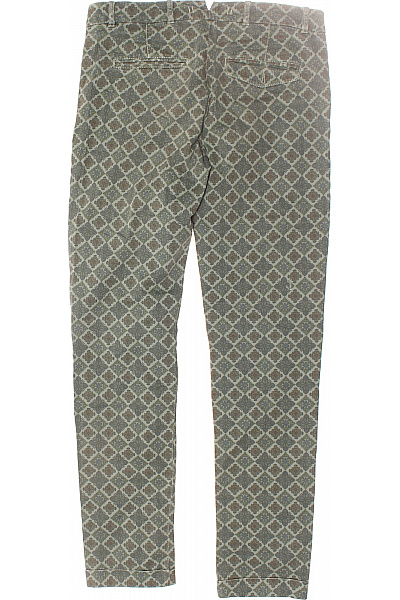 Pánské Kalhoty Zelené Vel. 32