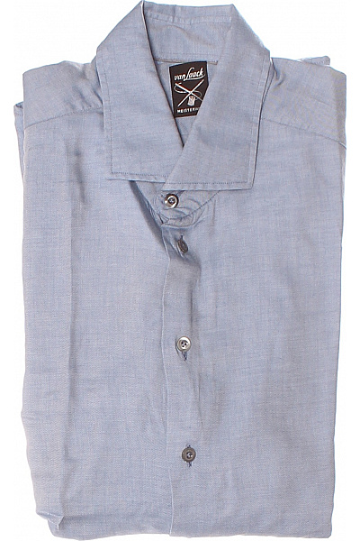 Pánská Košile Modrá Van Laack Second Hand Vel. 42