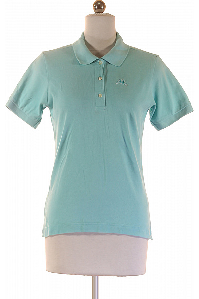 Dámské Polo Tričko Modré Kappa Second Hand Vel. S