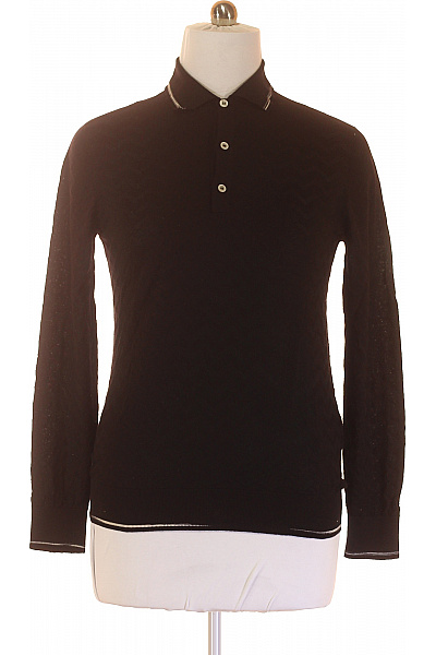 Pánské Tričko Vlněné Černé MISSONI Vel. 46