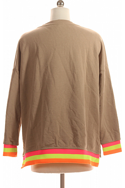 Dámská Mikina Bez Zapínání Hnědá Miss Goodlife Vel. S