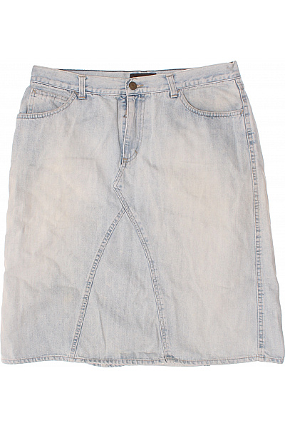Džínová  Sukně Modrá Vel. 40