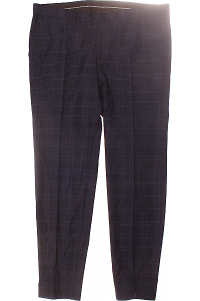 Společenské Pánské Kalhoty Modré BENVENUTO Vel. 54