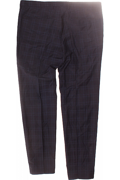 Společenské Pánské Kalhoty Modré BENVENUTO Vel. 54