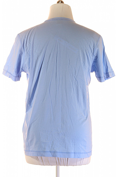 Jednoduché Pánské Tričko Modré Hugo Boss Second hand Vel. XL