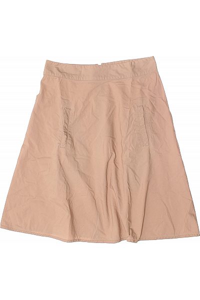  Sukně áčková Béžová Mads Norgaard Second hand Vel. 40