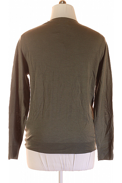 Pánský Pulovr Vlněný Khaký HACKETT Vel. XL | HACKETT | obrázek 2