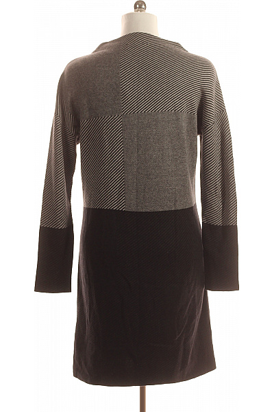 S.OLIVER  Šaty Pletené Šedé Vel. 38