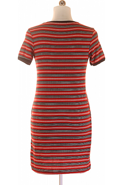 Bershka Šaty Červené Vel. M