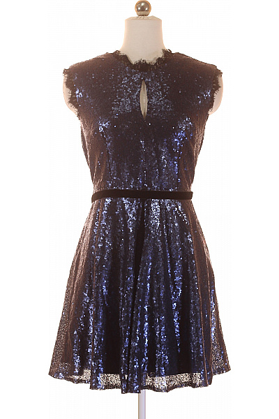 Šaty Modré Little Mistress Vel. 40