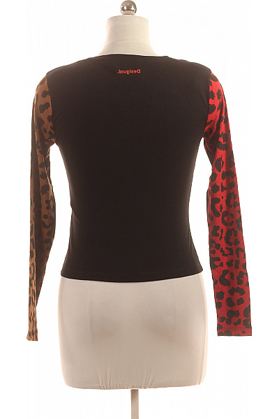 DESIGUAL Dámské Tričko Černé Vel. M