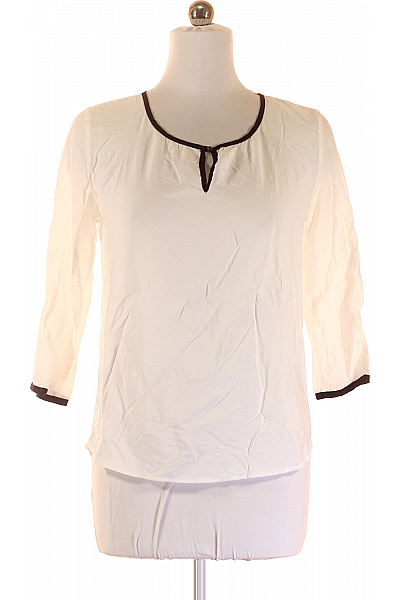 MORE & Společenská  Halenka Bílá Vel. 38