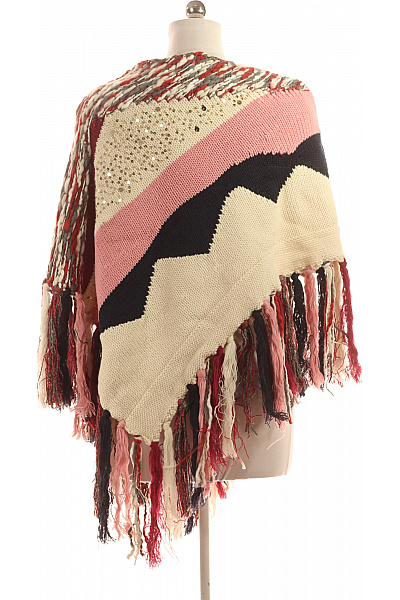 Pončo Barevné DESIGUAL Outlet Vel. UNI