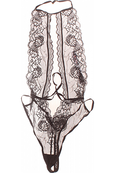 Dámské Prádlo Černé Second Hand Vel. 40