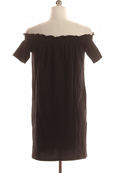 Tričkové  Šaty Černé River Island Vel. 34