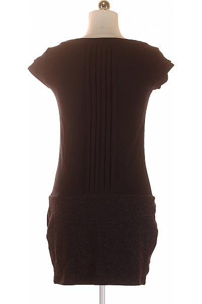 MAX&CO. Tričkové  Šaty Černé Vel. M