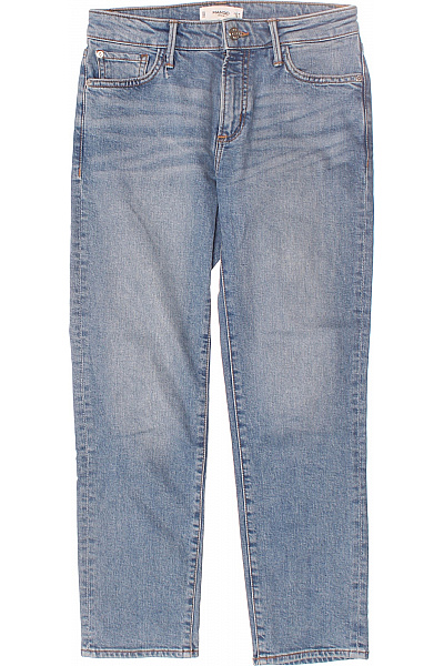 Boyfriend Dámské Džíny Modré MANGO Vel. 36