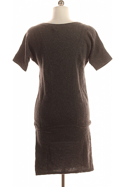 BANANA REPUBLIC Pletené šaty Vlněné Šedé Second hand Vel. XS