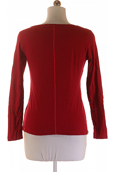 TOM TAILOR Dámské Tričko Vínová Vel. M