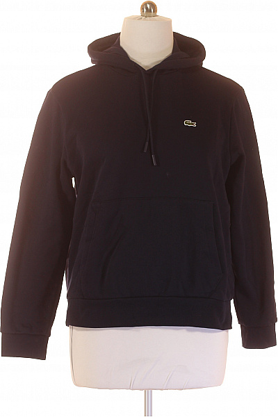 LACOSTE Pánská Mikina Bez Zapínání Modrá Vel. XXL