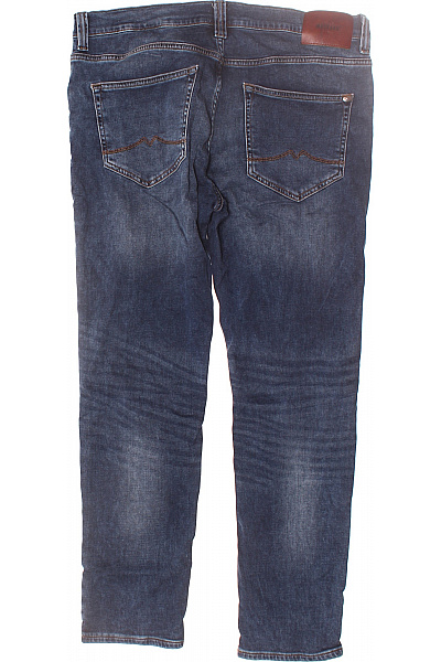 MUSTANG Pánské Džíny Modré Second hand Vel. 36/32