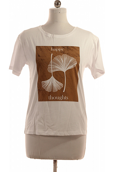 Cartoon Dámské Tričko Bílé Vel. 36