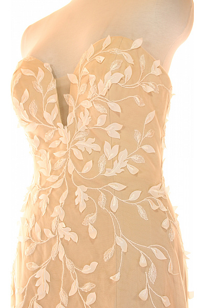 Svatební šaty  Šaty Béžové Second hand Vel. 38