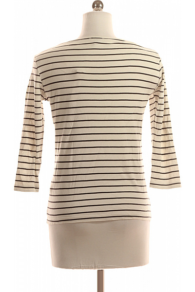 Dámské Tričko Černobílé TOM TAILOR Vel. S